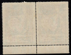 Latvia Lettland Pair Stamps 10 Kop  1919 Sc  59 Mnh 6753