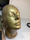 Marilyn Monroe Life Mask  Cement  Antique  6 Wide  About 13 Inches Tall