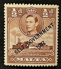 Travelstamps  Malta Stamps Sg 235 - 1 2d - 1947 Self Government Op Mint Mnh Og