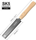 Hand Saw Woodworking Tools  6-inch Pull Saw  6-inch  Silver