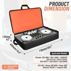 Rolling Dj Controller Case For Ddj-400 800 1000 flx4 flx2 rev7 rev5 grv6  29    Wa