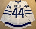Morgan Rielly Maple Leafs Game Worn Jersey -team Loa Photo Matched Repairs    