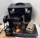       1937 Singer Featherweight 221 Sewing Machine Ae544857 Fully Tested W  Case       