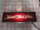 Master Cellars Wines The Quality Choice Light Up Sign Anheuser Busch