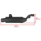 Celox Exhaust Muffler For Honda Trx250x 2x4 1987 1988 1989 1990 1991 1992