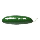 6-pack Artificial Cucumber Green Vegetable Pickles Fake Vegetables Pepino Lot
