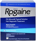 Men s Rogaine Extra Strength 5  Minoxidil Topical Solution  brand New Sealed 