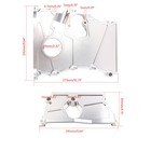 Billet Aluminum Timing Chain Cover Kit For Honda Acura K24 K24a1 K24a2 K24a4 Tsx