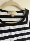 Michael Kors Women   s Dress Size Xs Black Striped
