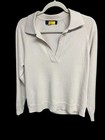 Arch4 100  Cashmere Collared V-neck Sweater   Made In The Uk   Size Small   Luxu