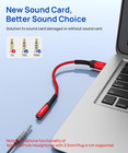 Usb To 3 5mm Jack Audio Adapter  Sound Card Support Mic Trrs