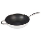 Hybrid Nonstick Stir Fry Pan With Domed Lid