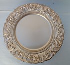 Baroque Metallic Gold Charger Plates Wedding Party Table Decorations Set Of 6