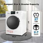 Smad 2 7 Cu Ft 24 Inch Compact All-in-one Washer And Dryer Combo Machine