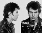 1978 Sid Vicious Mugshot Glossy 8x10 Photo Sex Pistols Bassist Print Poster