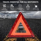 3 Warning Triangle Kit Dot Approved Emergency  Reflective Warning Road Safety Us