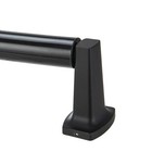 Wall Mounted Toilet Paper Holder Matte Black Modern Bathroom Tissue Roll