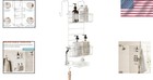 Durable Chrome Shower Caddy - Over-the-door Organizer With Hooks For Essentials