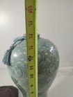 Large Korean Celadon Vase Featuring Inlaid Crane And Cloud Motifs 14    Sanggam