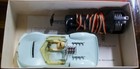 Marx Sears Chaparral Lt Blue 1 24 1 25 Slot Car  Chassis  Box  Ins  Control Cox