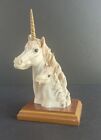 Vtg 1992 Fables Harmony Ceramic Mother   Baby Unicorn Figurine Holland Studio
