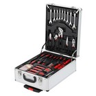 799 Pcs Tool Set Mechanics Tool Kit Wrenches Socket W trolley Case Box Organize
