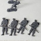 Vintage Marx Wwii German Gray Soldiers Lot 38 Figures 12 Poses Louis Marx Army