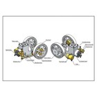 Metal Horizontal Hit And Miss Water-cooled Gasoline Enginem92
