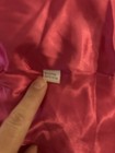 Girls Pink Velvet Hooded Cape Cloak Princess Costume Faux Fur Trim Satin Lined