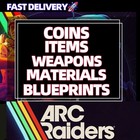 Arc Raiders Blueprints weapons keys crafting Materials   delivery Time  1-10 Mins   