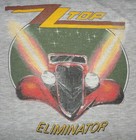 1983 Zz Top Eliminator Tour Across The Usa Schlitz Raglan Shirt Vintage 80s