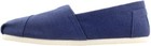 Toms Women Classic Core Alpargata Slip-on Shoes Navy  Comfortable Everyday Flats