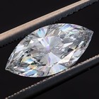 25 ct Marquise Cut White Lab Grown Diamond Loose Stone Vvs1 Certified Gemstone