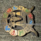 Vtg Jerusalem Israel   Brass Napkin  Letter Holder Wow Nice  Fast Ship  Holiday