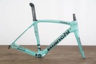   Damaged  54cm Bianchi Oltre Xr1 Carbon Rim Brake Road Frameset