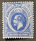Travelstamps  Southern Nigeria Stamps Sg 48 - 2 1 2d Kgv Mint Mogh