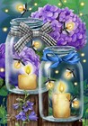 Briarwood Lane Fireflies Spring House Flag