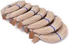 Vfulie Basket Round Reed  3 2mm 1-pound Coil Weaving Cane For Chair    