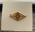 Vintage Rotary Ann Gold Tone Lapel Pin Rotary International