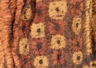 Dida Ceremonial Raffia Tie-dye Textile C  te D ivoire 36x34 Inch