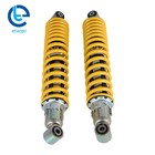 2 X Front Shocks Absorber 1987-2006 For Yamaha Banshee 350 Yfz350 Springs Yellow