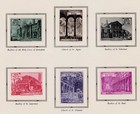 Vatican City 1949 Stamps   122-131  E11-e12 Mint Set On White Ace Pages Cv 138