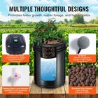 Rdwc Hydroponics System Recirculating Deep Water Culture 4 Buckets 5 Gal