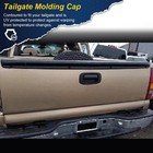 Rear Upper Tailgate Molding Gm1909101 Compatible With Chevy Silverado