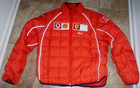 Fila Scuderia Ferrari Puffer Down Winter Red whit Jacket Us Men s Size Large  l 