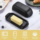 Butter Dish With Lid Butter Container Countertop Butter Keeper Storage Tray Set