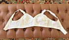 Lot Of 2 Vintage 1970s White Playtex Living Bras  Size 38b