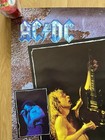 Vtg Ac dc The Razor   s Edge Tour 1990 91 Poster 22 5x34    True Vintage Brockum