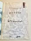 1998 Ph  dre Britannicus Theatre Programme Diana Rigg Toby Stephens Kevin Mckidd