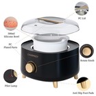 Waxing Kit Women 200g Hard Wax Beads Warmer 16 9oz Silicon Bowl Face Body Bikini